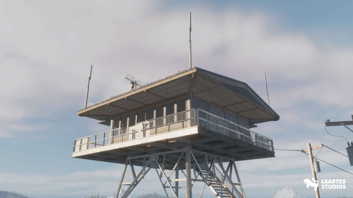 Fire Watch Tower Environment ( Nature , Mountains , Landscape ) Screenshot {loop_index}