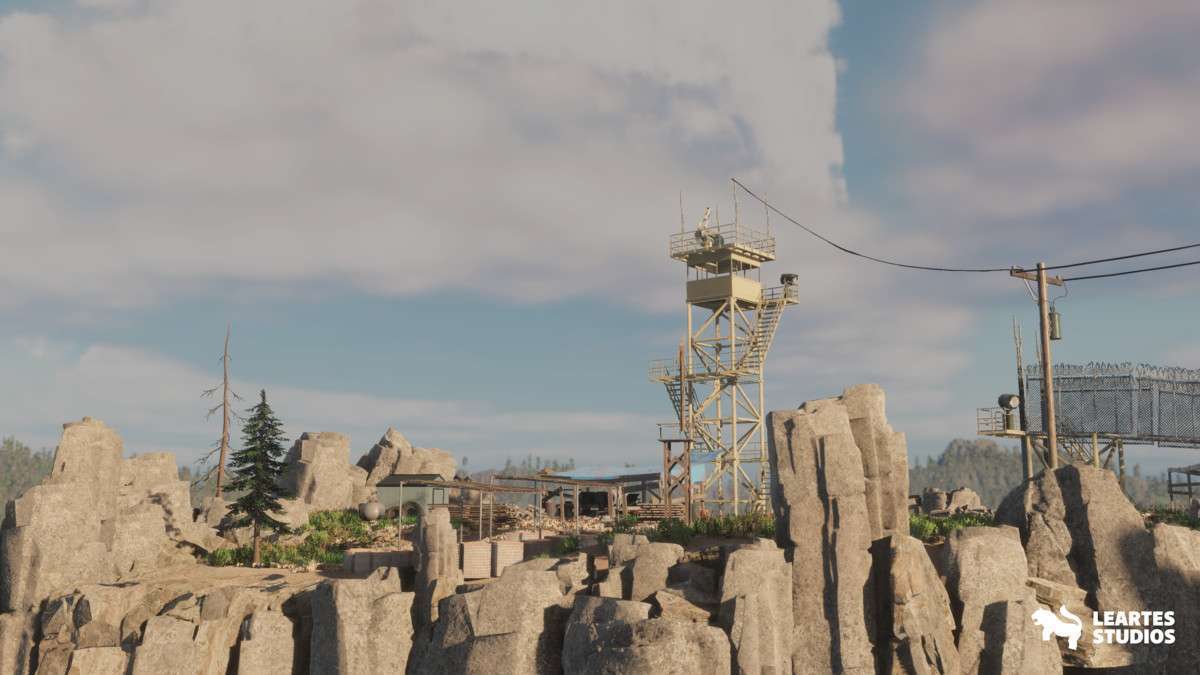 Fire Watch Tower Environment ( Nature , Mountains , Landscape ) Screenshot {loop_index}