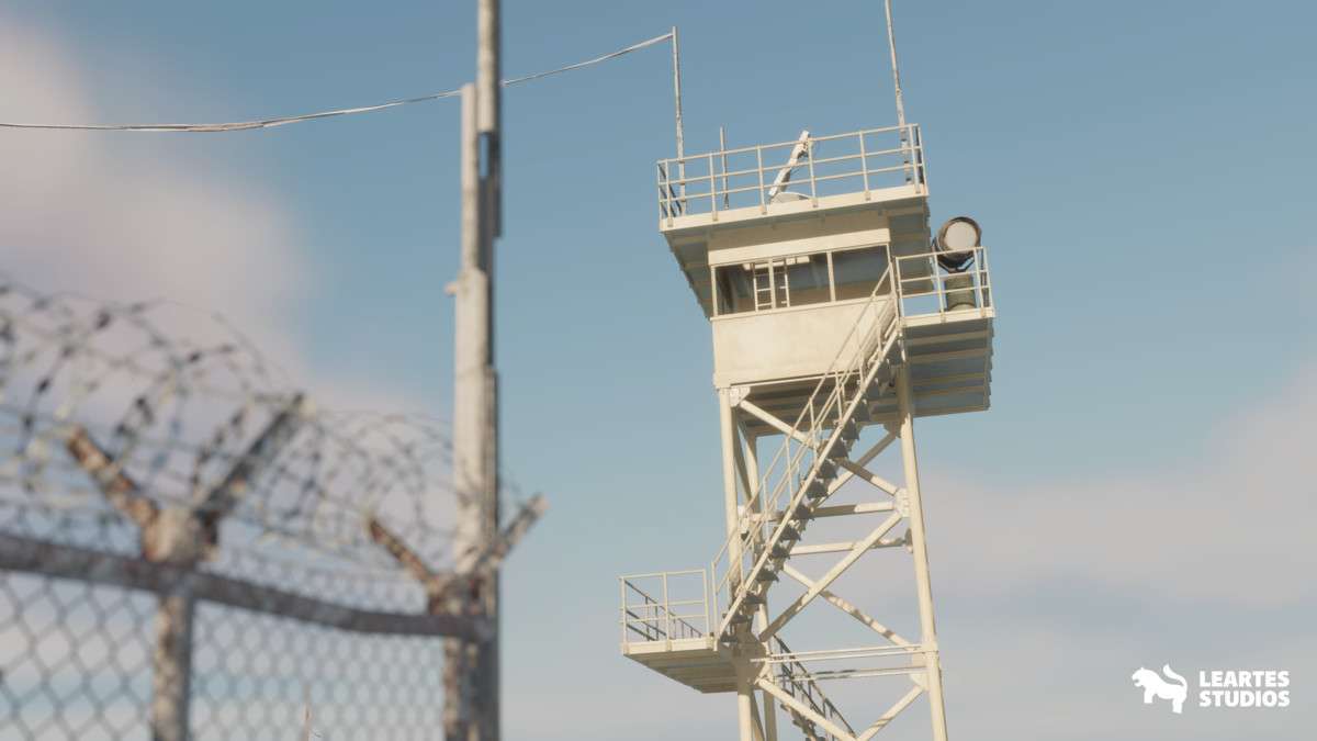 Fire Watch Tower Environment ( Nature , Mountains , Landscape ) Screenshot {loop_index}
