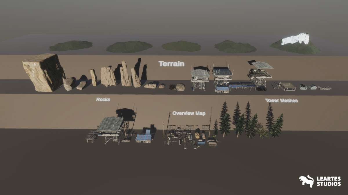 Fire Watch Tower Environment ( Nature , Mountains , Landscape ) Screenshot {loop_index}