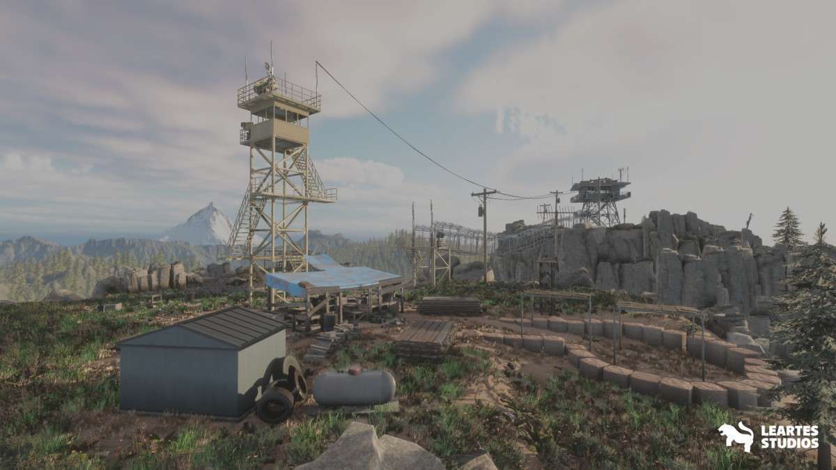 Fire Watch Tower Environment ( Nature , Mountains , Landscape ) Screenshot {loop_index}