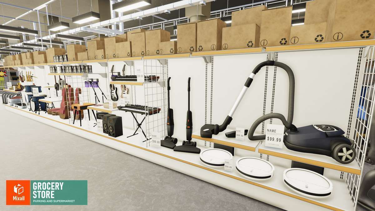 Grocery store – parking and supermarket Screenshot {loop_index}