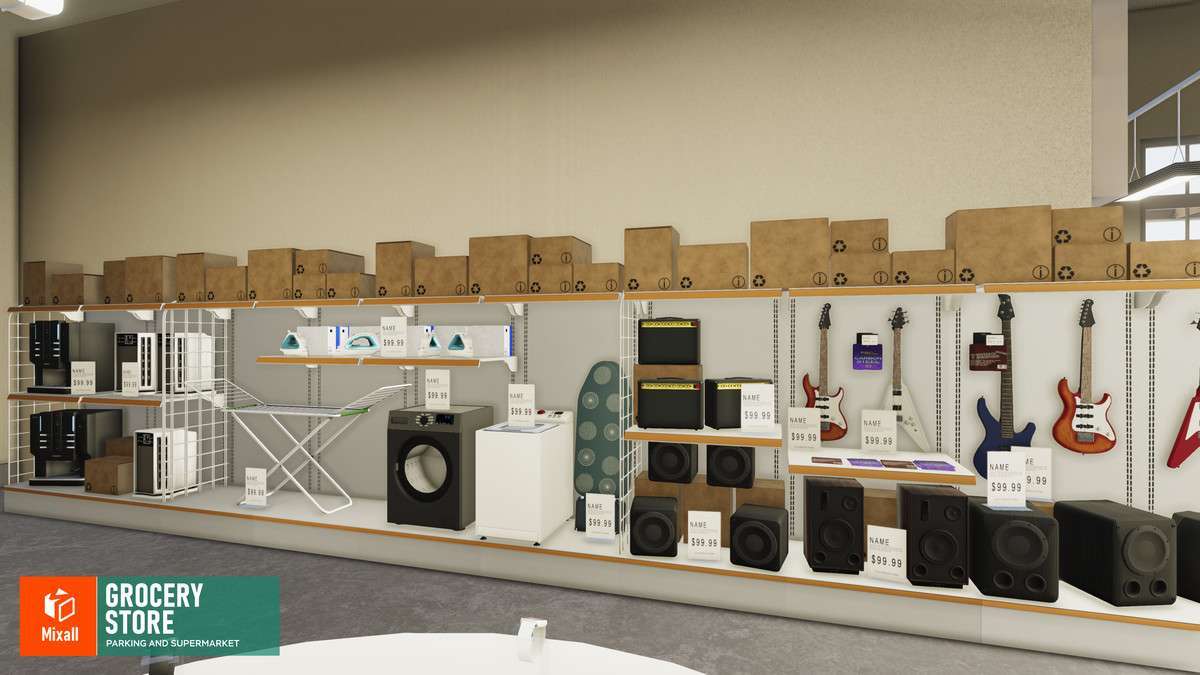 Grocery store – parking and supermarket Screenshot {loop_index}