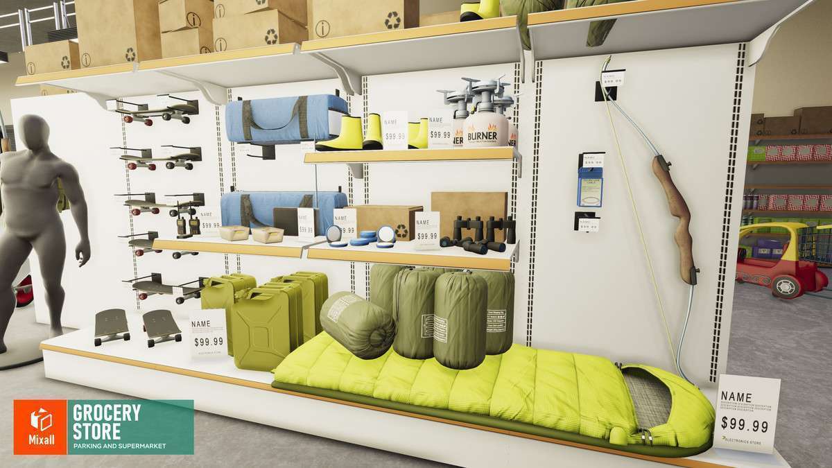 Grocery store – parking and supermarket Screenshot {loop_index}