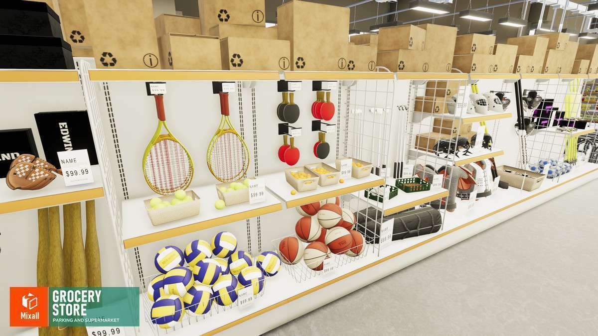 Grocery store – parking and supermarket Screenshot {loop_index}