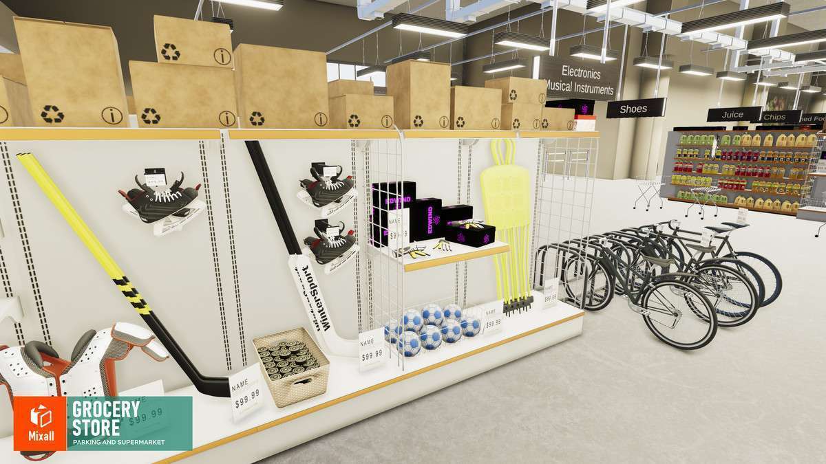 Grocery store – parking and supermarket Screenshot {loop_index}