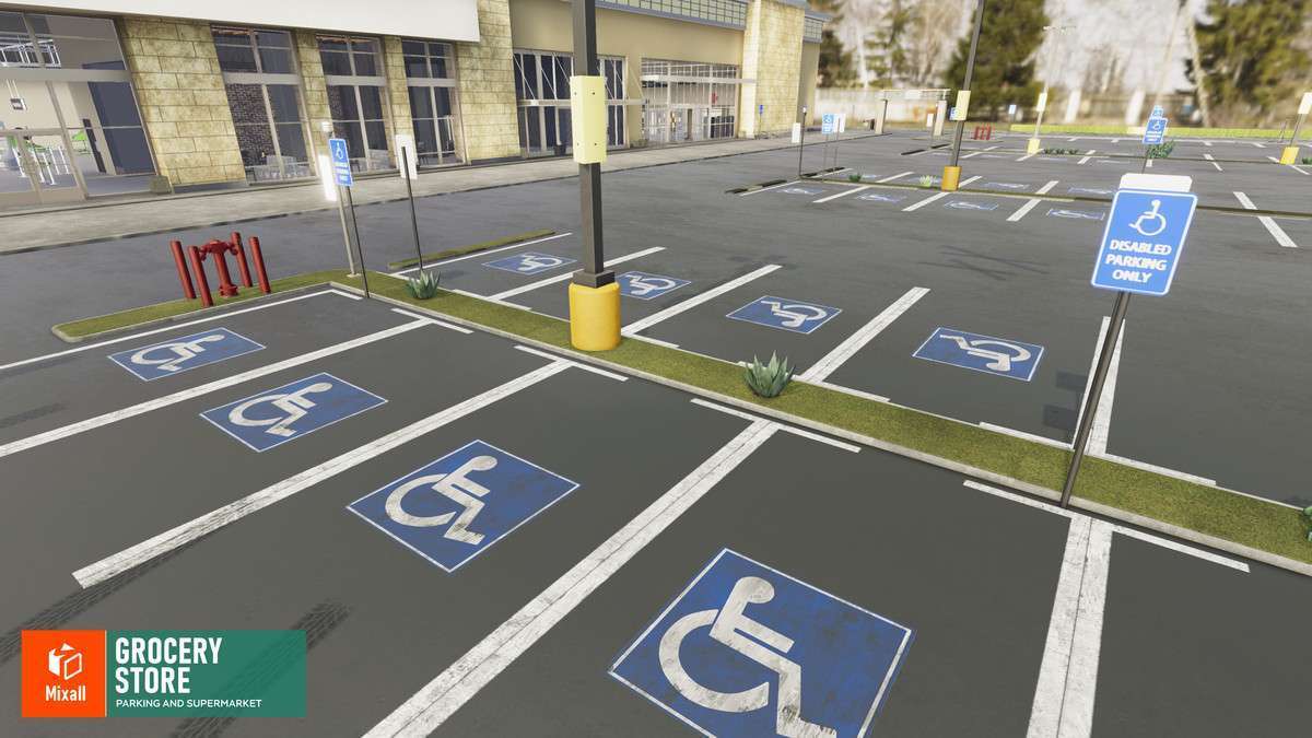 Grocery store – parking and supermarket Screenshot {loop_index}