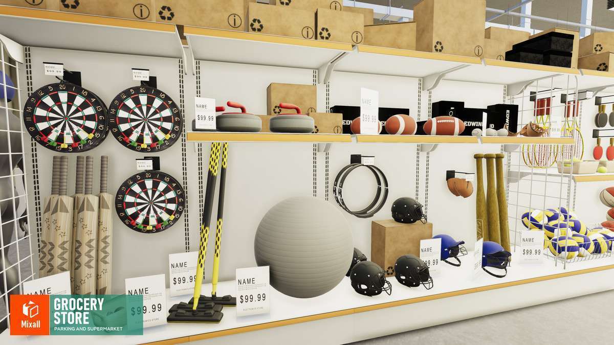 Grocery store – parking and supermarket Screenshot {loop_index}
