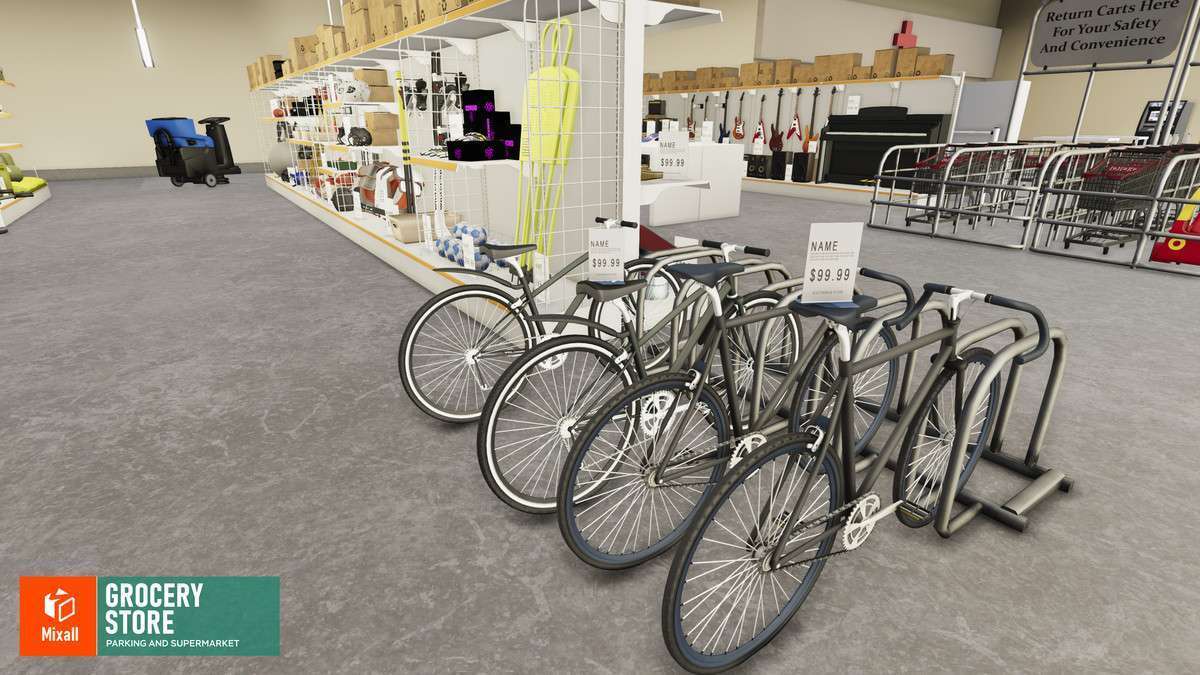 Grocery store – parking and supermarket Screenshot {loop_index}