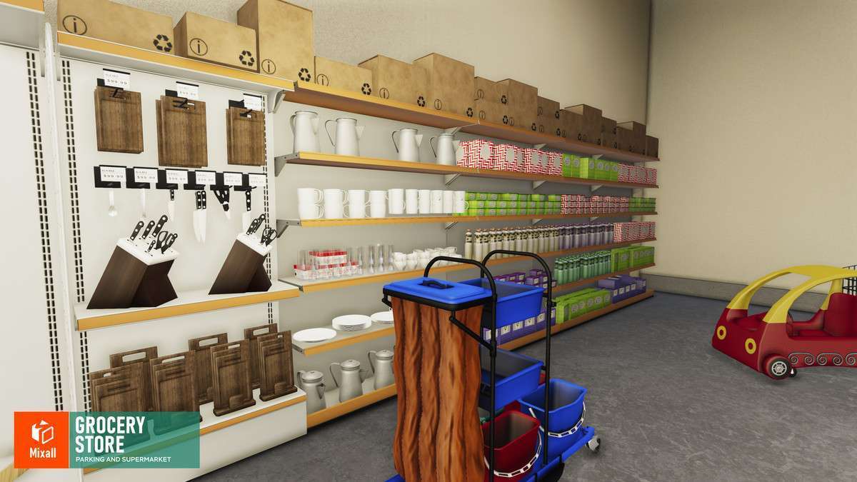 Grocery store – parking and supermarket Screenshot {loop_index}