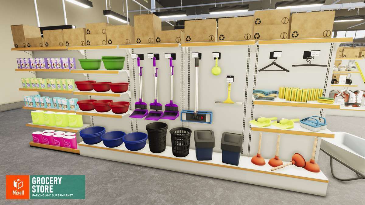 Grocery store – parking and supermarket Screenshot {loop_index}
