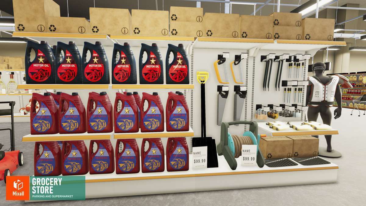 Grocery store – parking and supermarket Screenshot {loop_index}