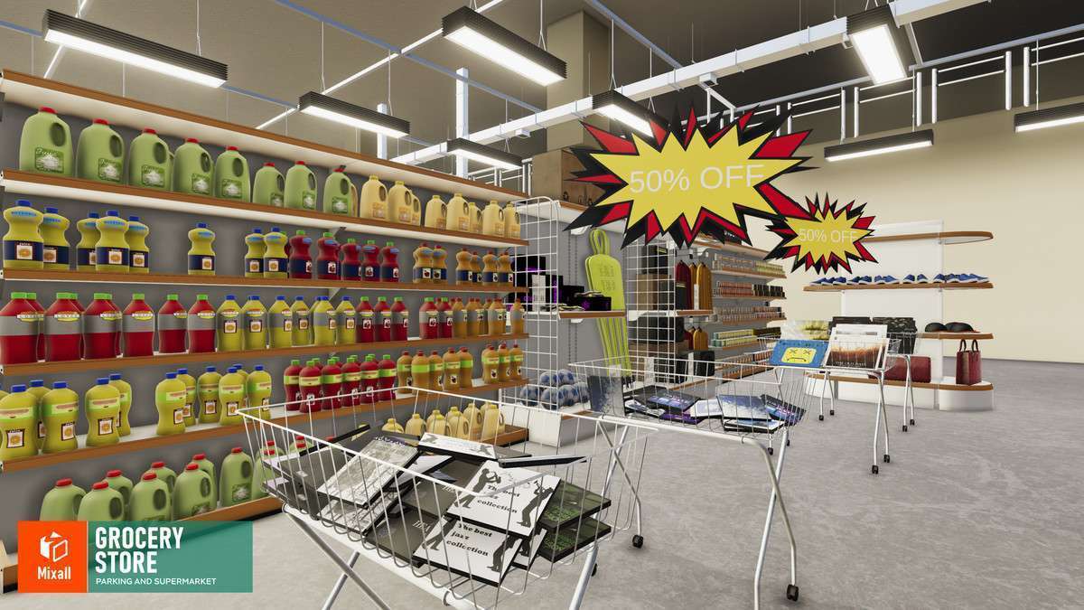 Grocery store – parking and supermarket Screenshot {loop_index}