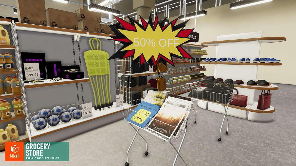 Grocery store – parking and supermarket Screenshot {loop_index}