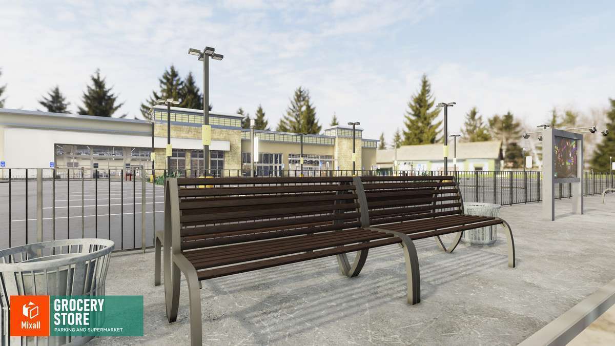 Grocery store – parking and supermarket Screenshot {loop_index}
