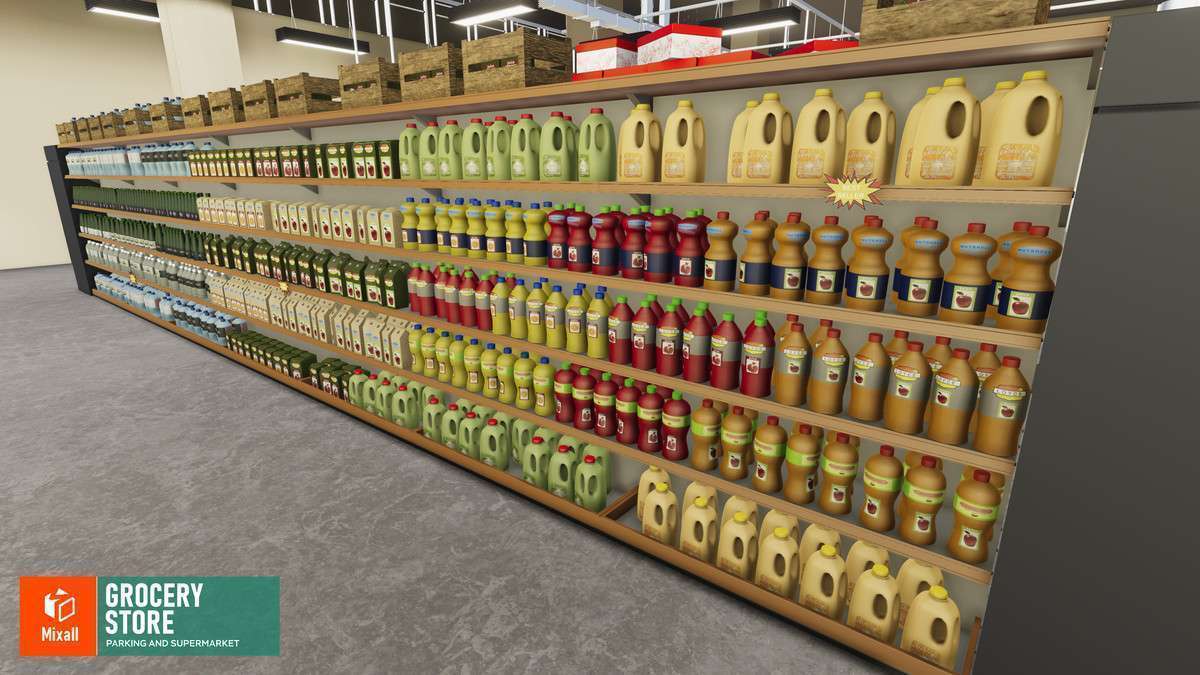 Grocery store – parking and supermarket Screenshot {loop_index}