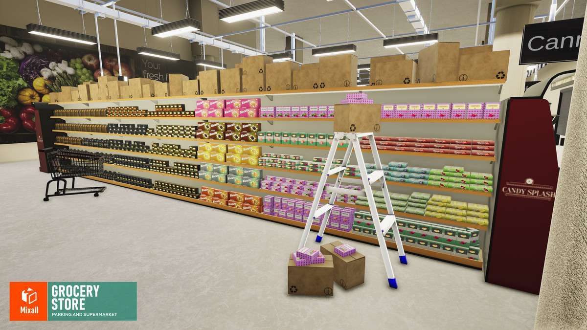 Grocery store – parking and supermarket Screenshot {loop_index}