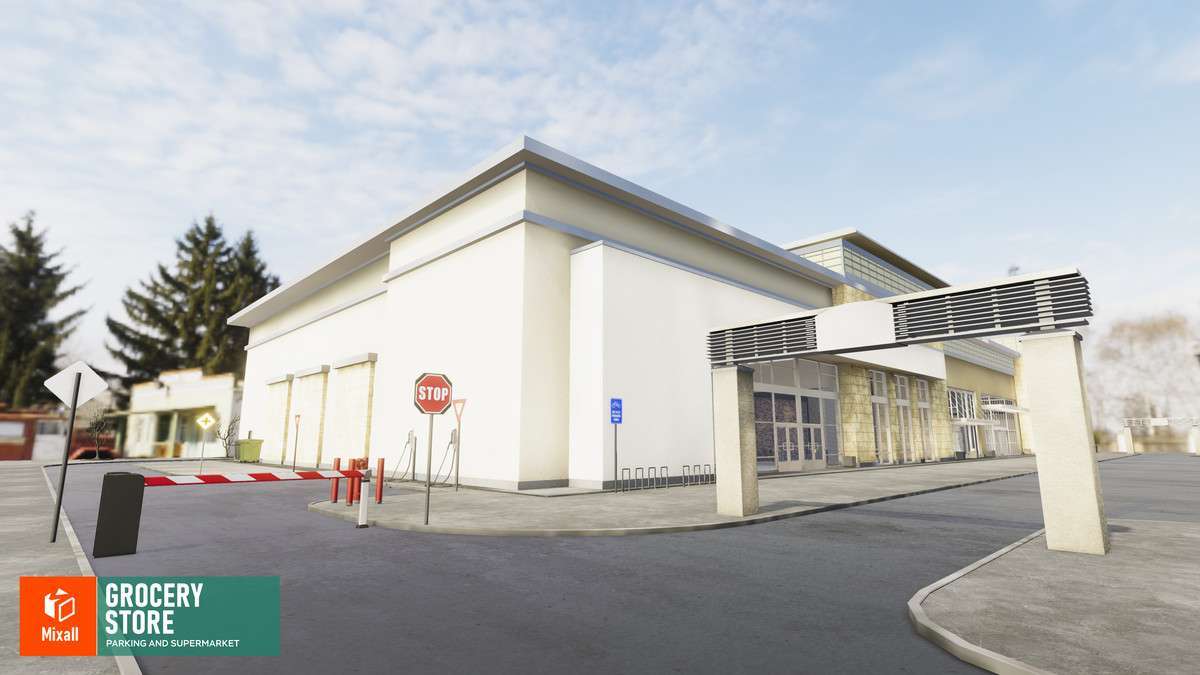 Grocery store – parking and supermarket Screenshot {loop_index}