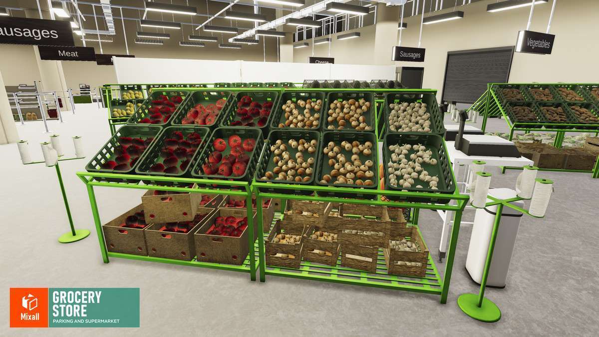 Grocery store – parking and supermarket Screenshot {loop_index}
