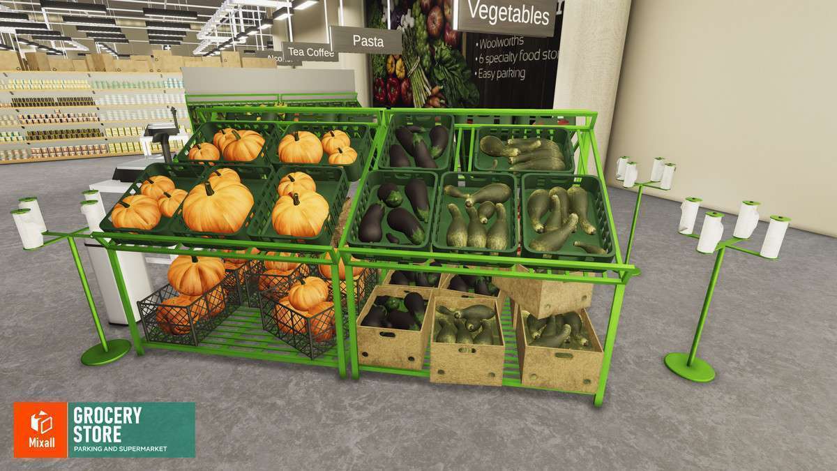 Grocery store – parking and supermarket Screenshot {loop_index}