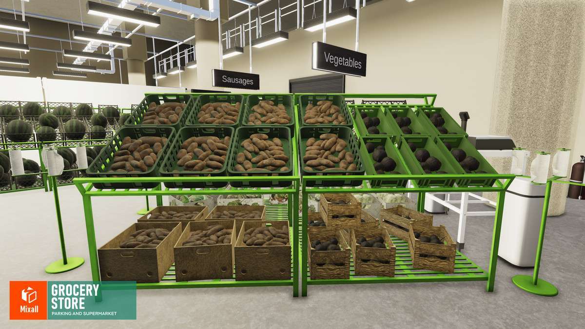Grocery store – parking and supermarket Screenshot {loop_index}