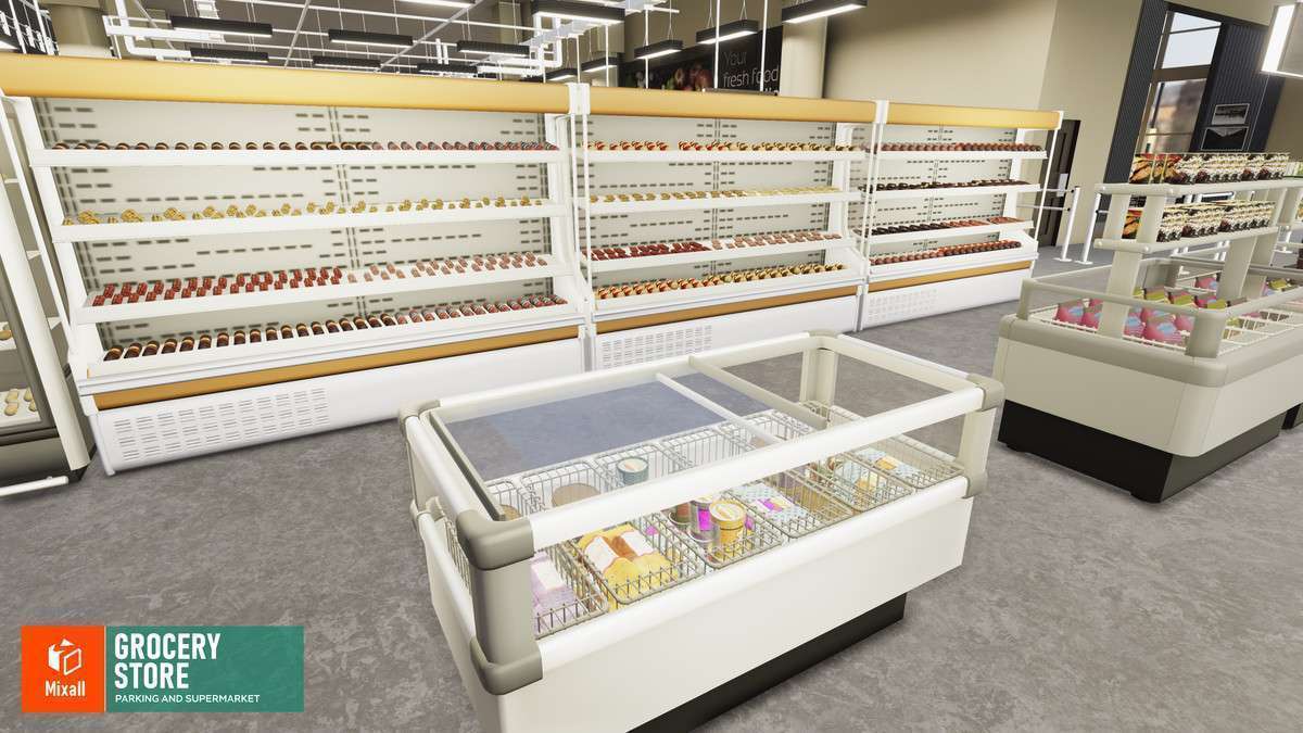 Grocery store – parking and supermarket Screenshot {loop_index}