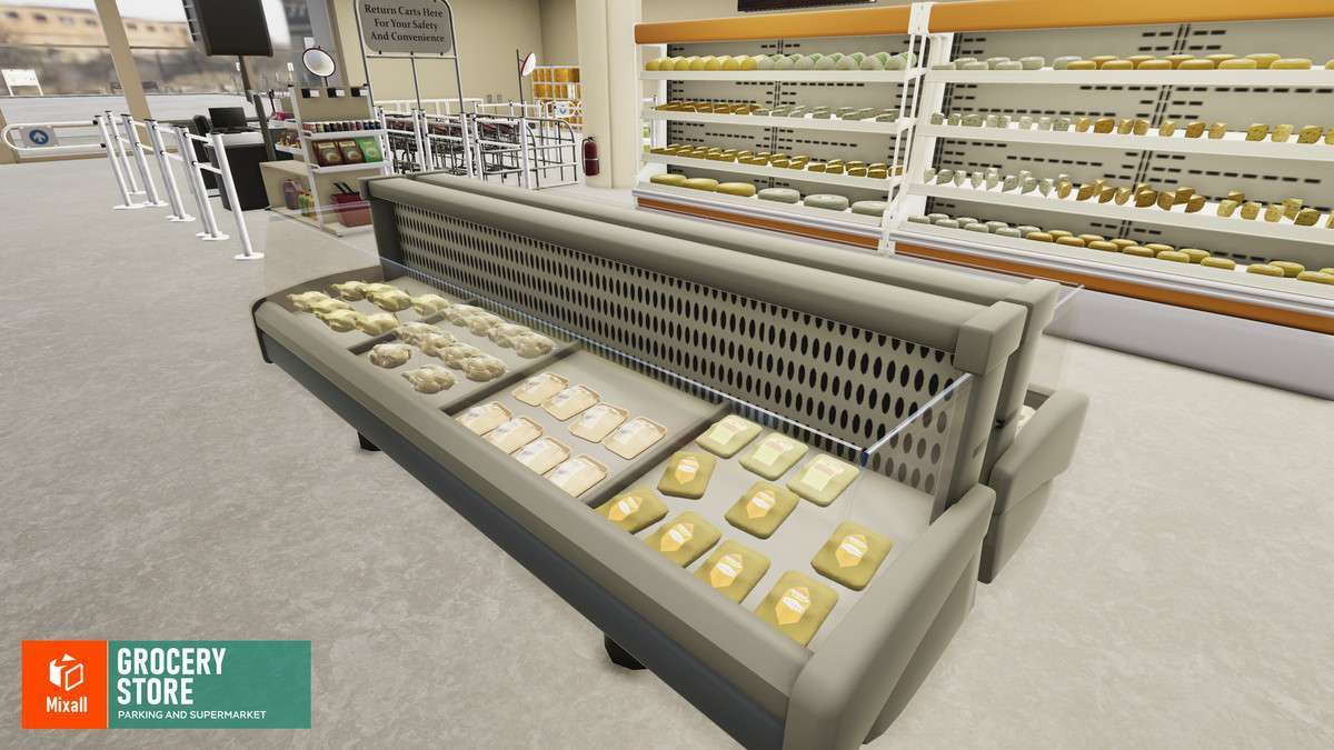 Grocery store – parking and supermarket Screenshot {loop_index}