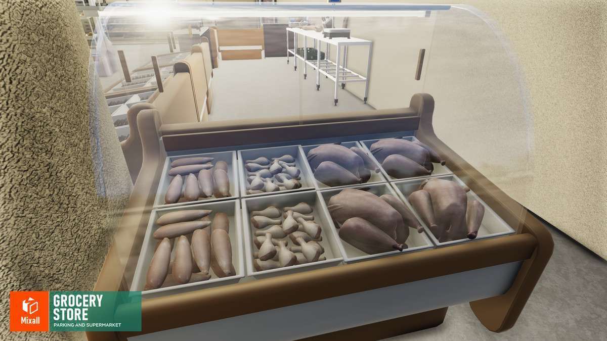 Grocery store – parking and supermarket Screenshot {loop_index}
