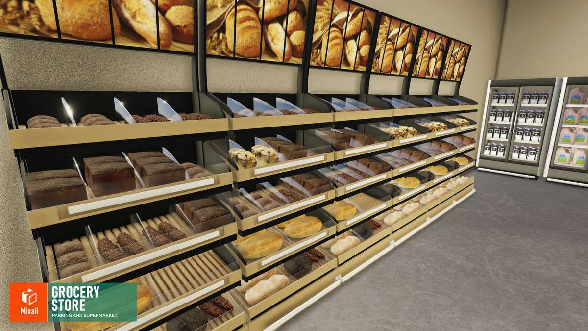 Grocery store – parking and supermarket Screenshot {loop_index}