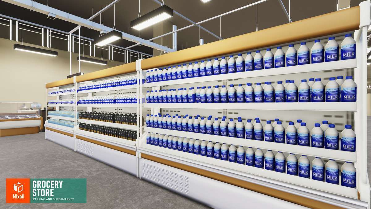Grocery store – parking and supermarket Screenshot {loop_index}