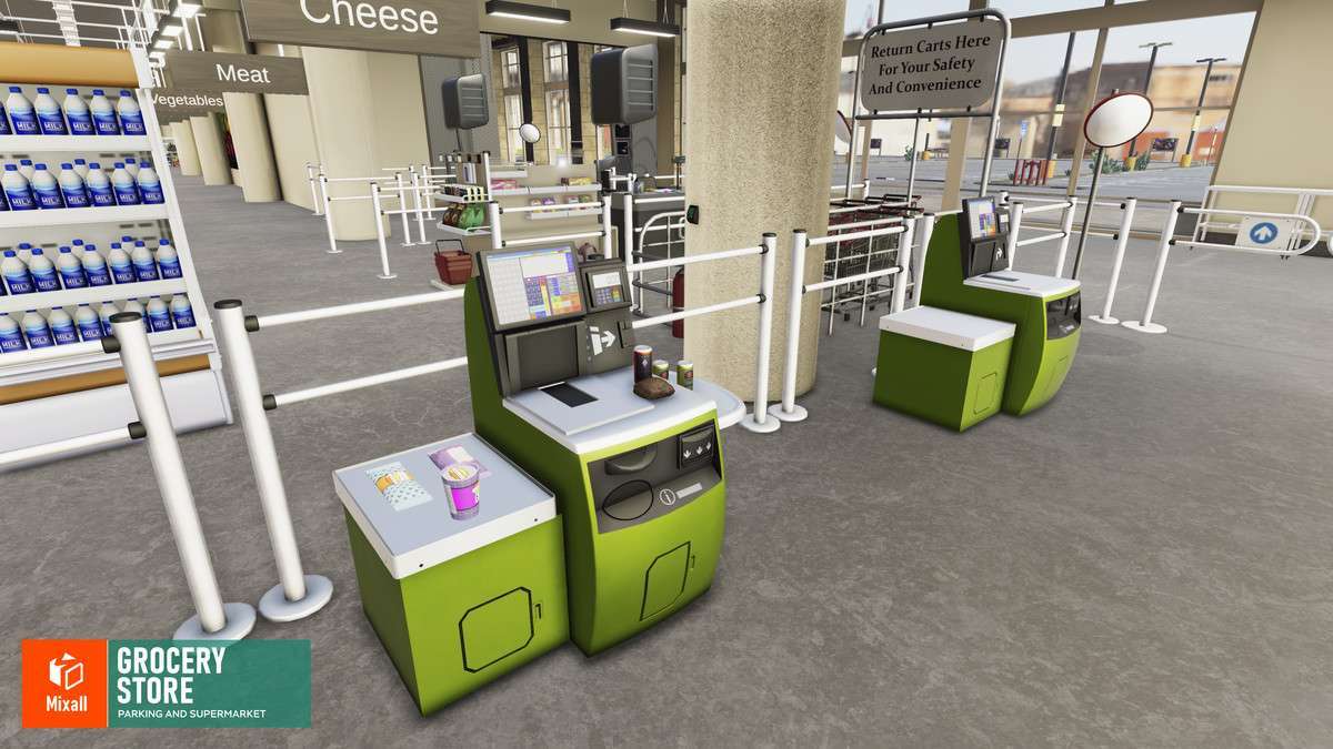 Grocery store – parking and supermarket Screenshot {loop_index}