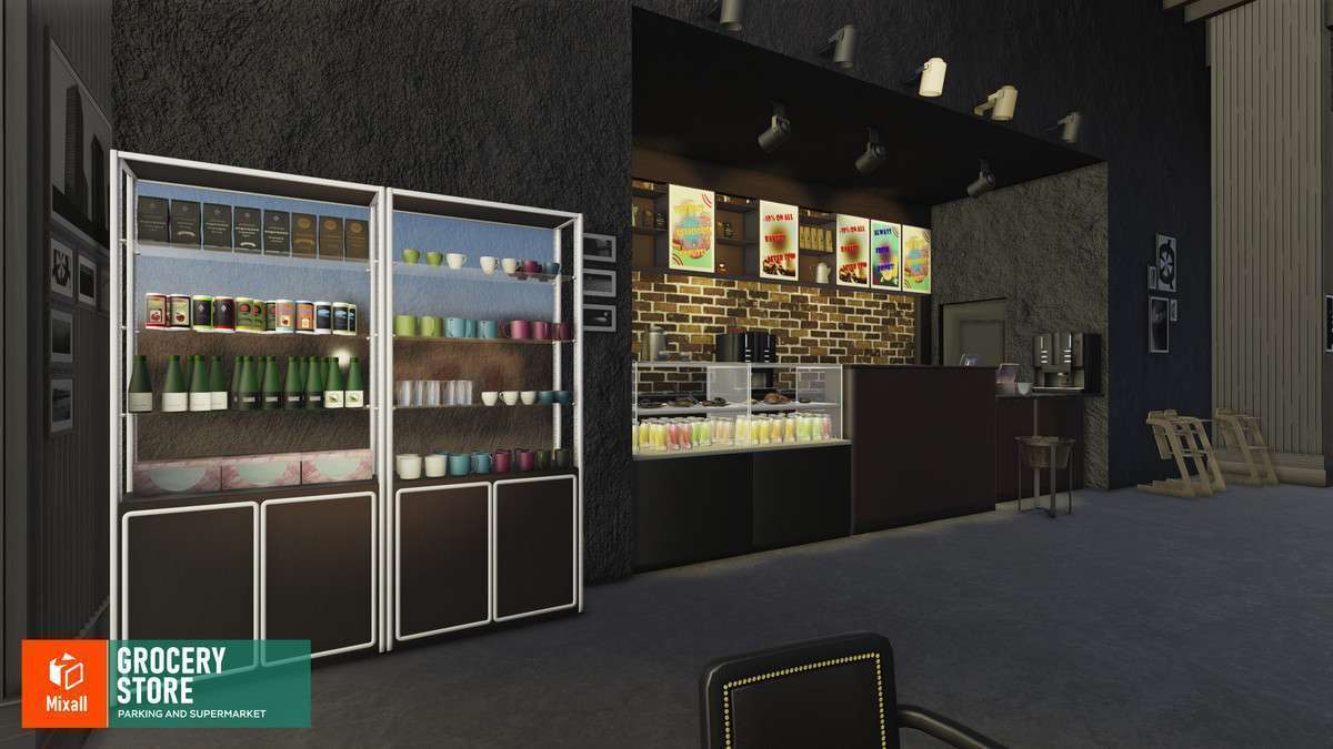 Grocery store – parking and supermarket Screenshot {loop_index}