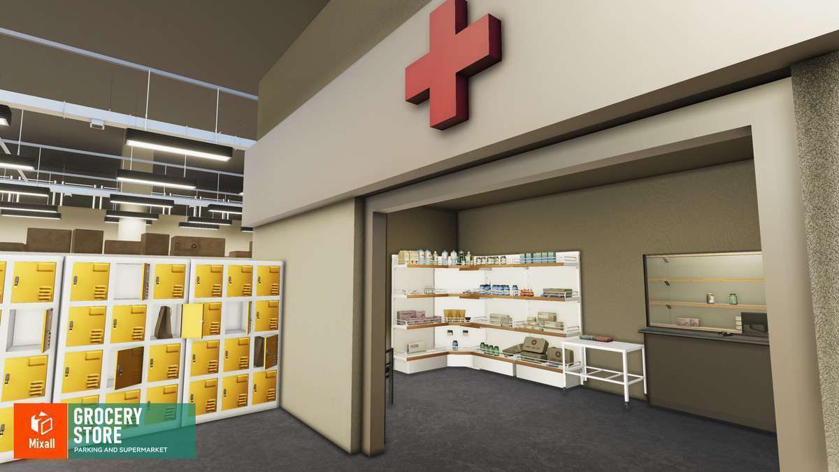 Grocery store – parking and supermarket Screenshot {loop_index}
