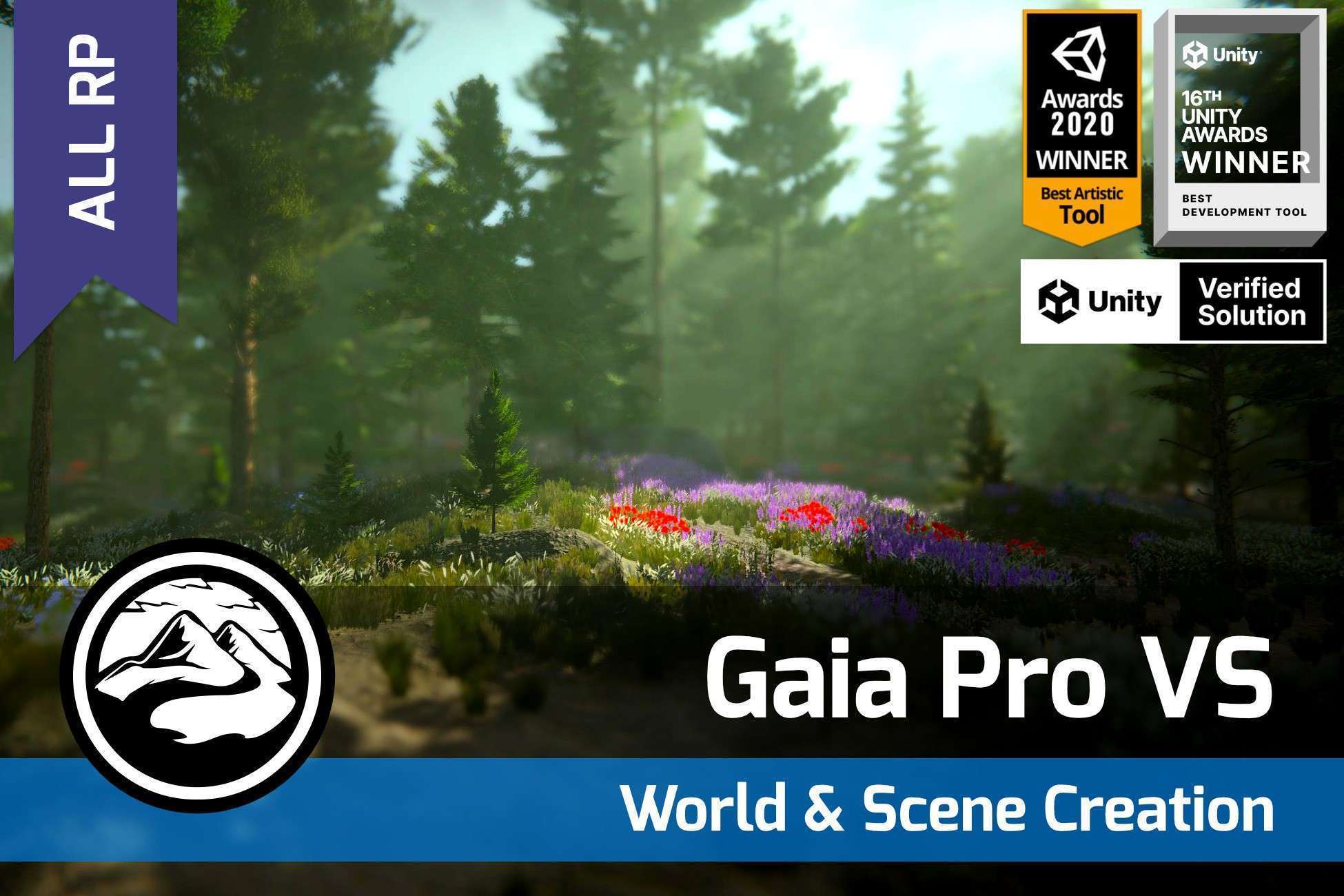 Gaia Pro VS – Terrain, Trees, Grass & Water for Unity 6 Free Download