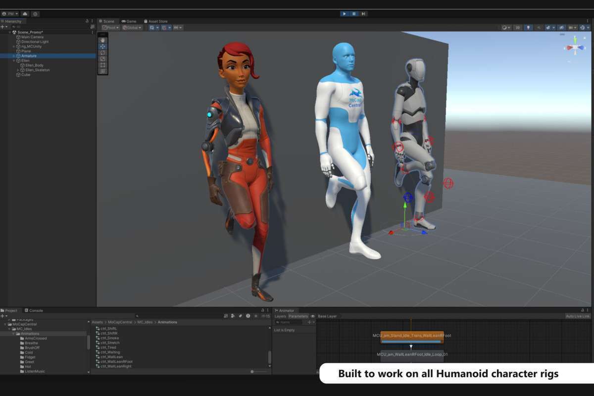 MC Idles – Believable 3D Animations by MoCap Central Screenshot {loop_index}