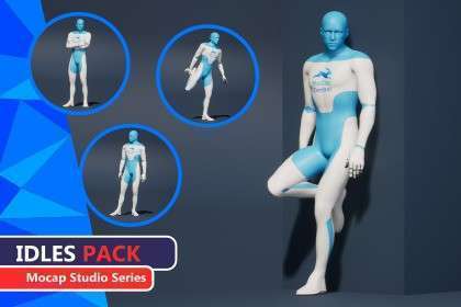 MC Idles – Believable 3D Animations by MoCap Central Free Download