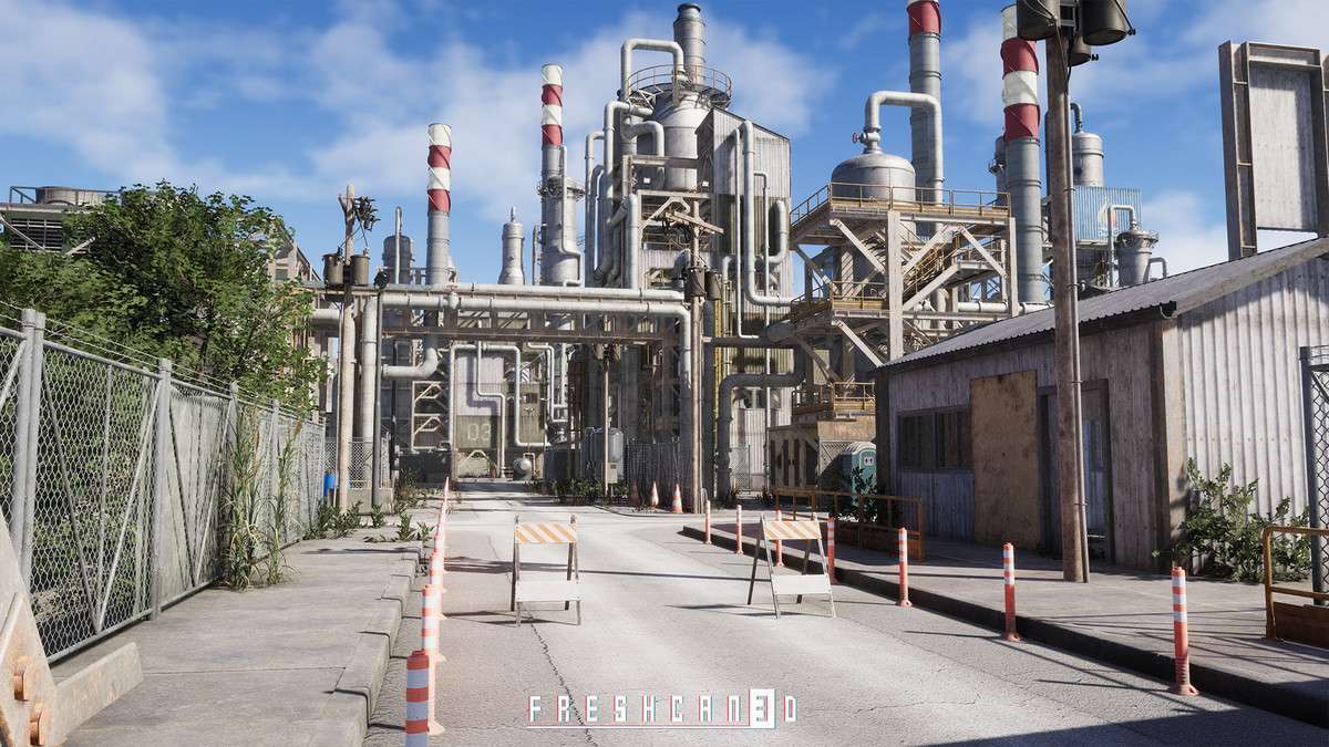 Chemical Plant & Refinery Environment (Modular Factory Factory Building Factory) Screenshot {loop_index}