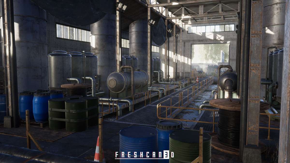 Chemical Plant & Refinery Environment (Modular Factory Factory Building Factory) Screenshot {loop_index}