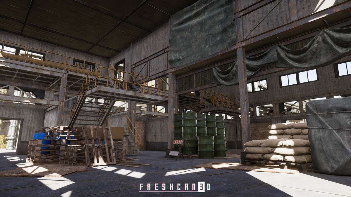 Chemical Plant & Refinery Environment (Modular Factory Factory Building Factory) Screenshot {loop_index}
