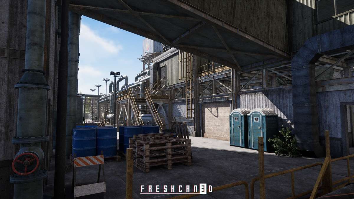 Chemical Plant & Refinery Environment (Modular Factory Factory Building Factory) Screenshot {loop_index}