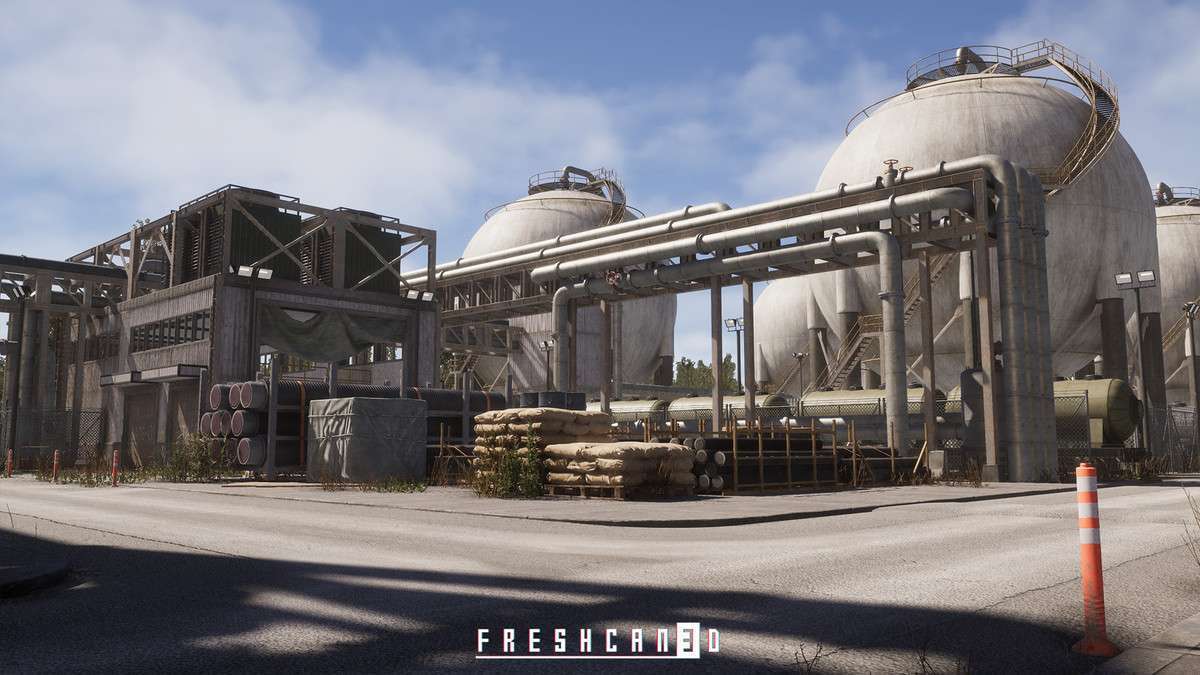 Chemical Plant & Refinery Environment (Modular Factory Factory Building Factory) Screenshot {loop_index}