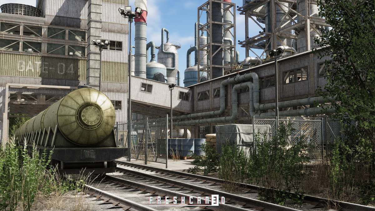 Chemical Plant & Refinery Environment (Modular Factory Factory Building Factory) Screenshot {loop_index}