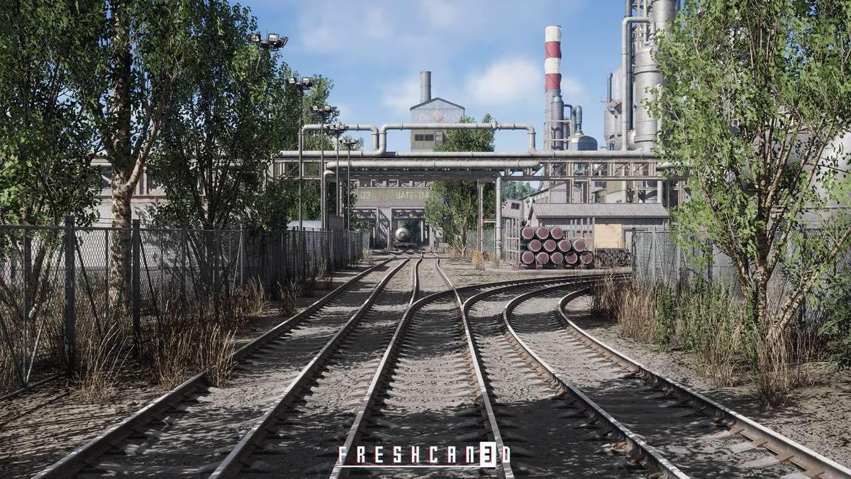 Chemical Plant & Refinery Environment (Modular Factory Factory Building Factory) Screenshot {loop_index}