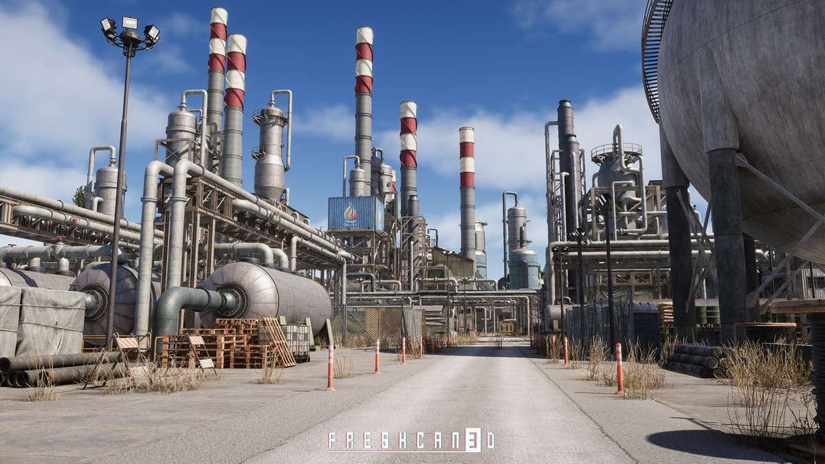 Chemical Plant & Refinery Environment (Modular Factory Factory Building Factory) Screenshot {loop_index}