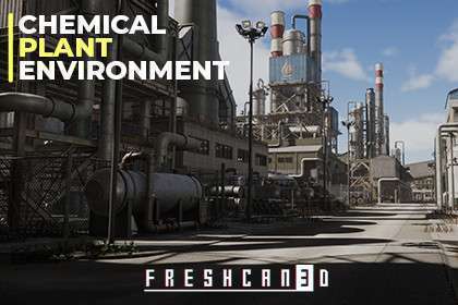 Chemical Plant & Refinery Environment (Modular Factory Factory Building Factory) Free Download