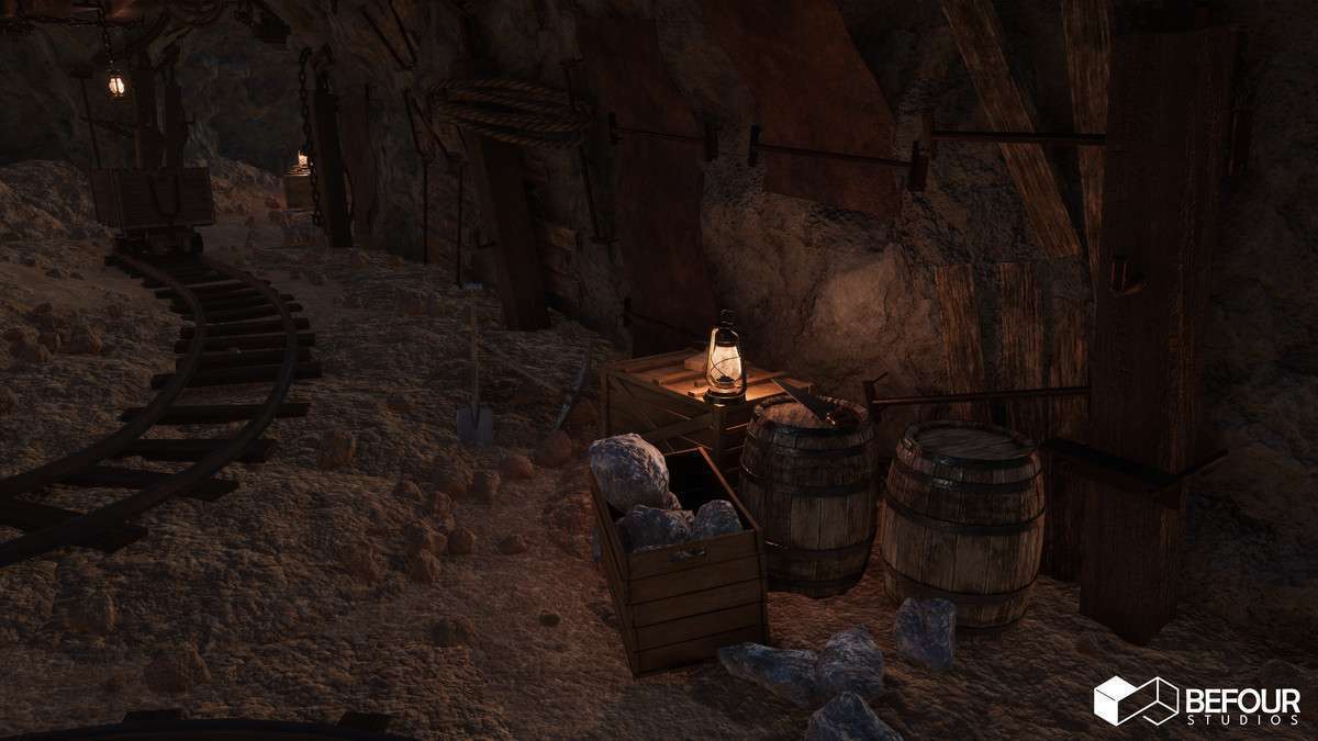 Western Desert Town Environment Screenshot {loop_index}