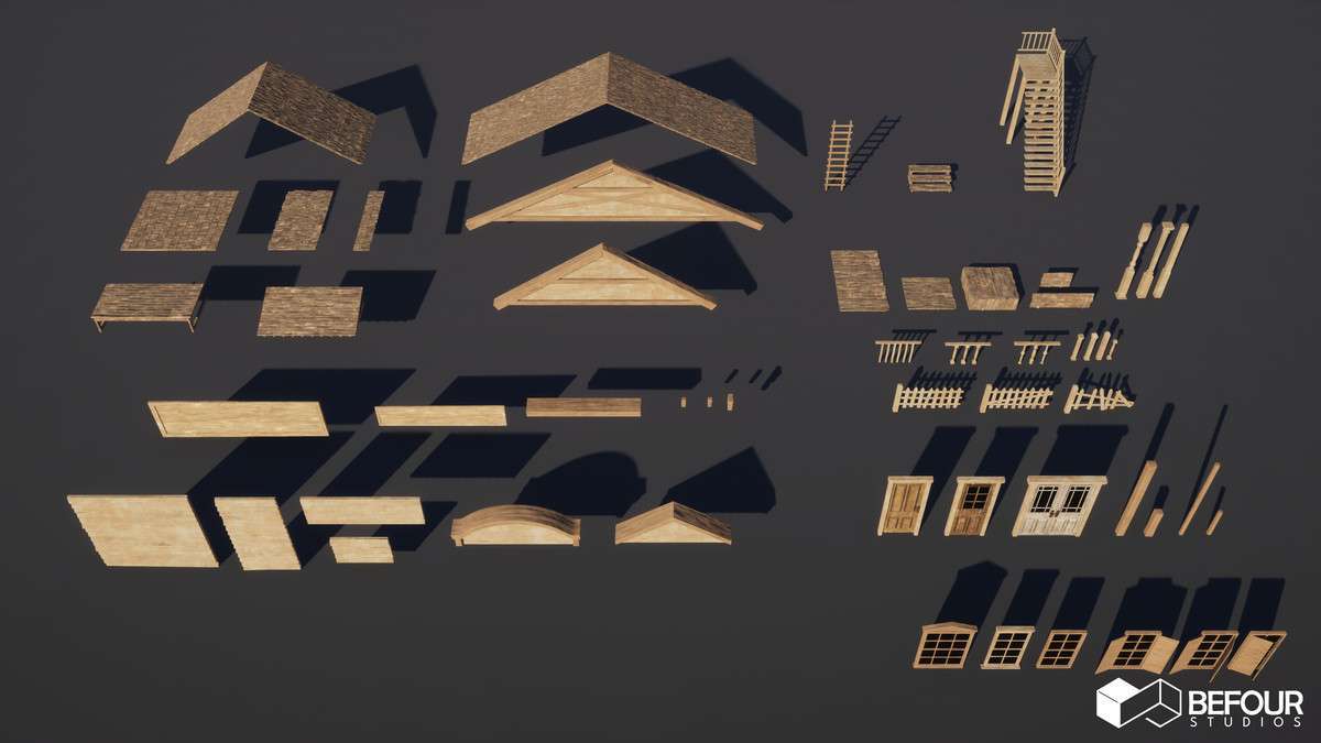 Western Desert Town Environment Screenshot {loop_index}