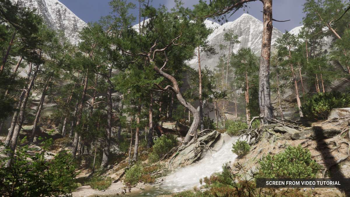 Mountain Environment – Dynamic Nature Screenshot {loop_index}
