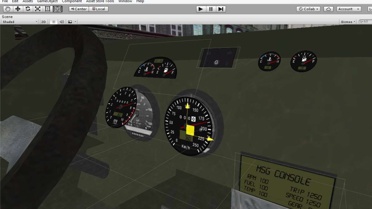 Automotive Gauges – GUI & Code Screenshot {loop_index}
