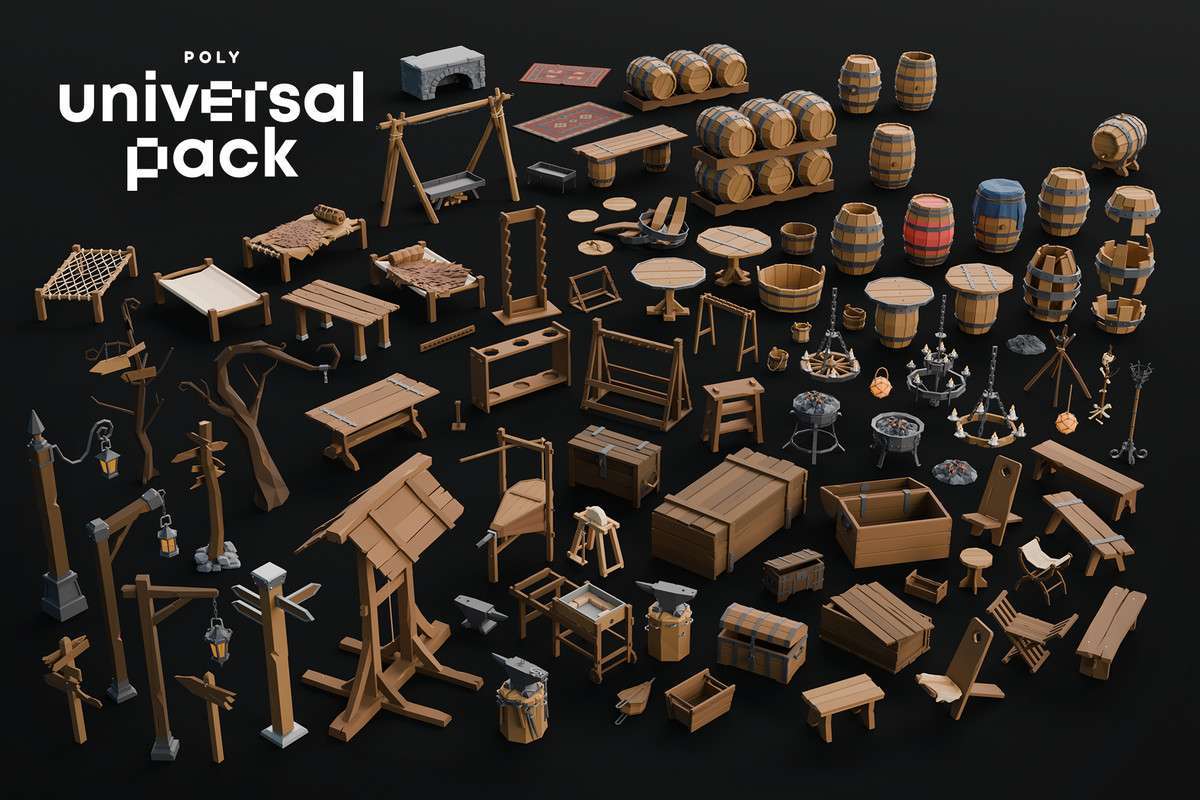 Poly Universal Pack Screenshot {loop_index}
